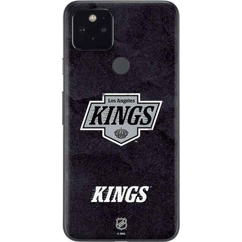 NHL Los Angeles Kings Distressed Google Pixel 5 Skin